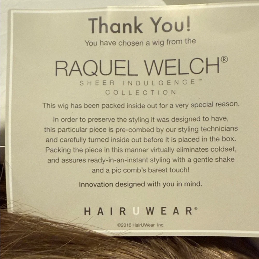 Raquel Welch Luxurious Brown Hair Wig - Picture 2 of 10